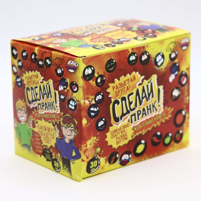 Жевательные конфеты «Сделай пранк!», 30 шт. 