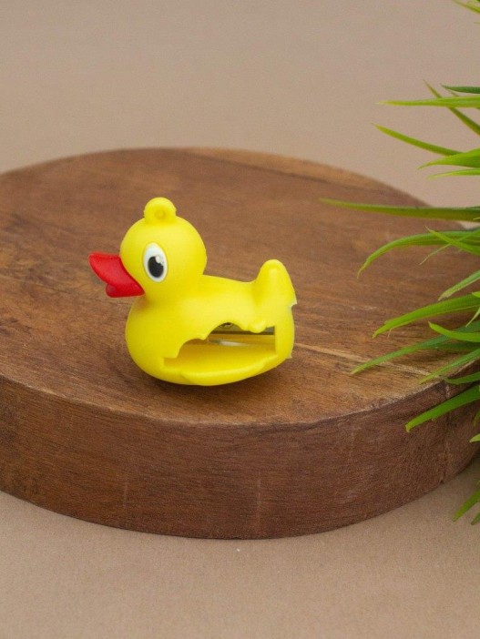 Точилка &quot;Уточка&quot; желтая 4*3 см 