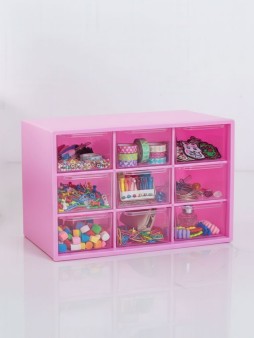 Органайзер настольный "Square", fuchsia (12*18*9,8 см)