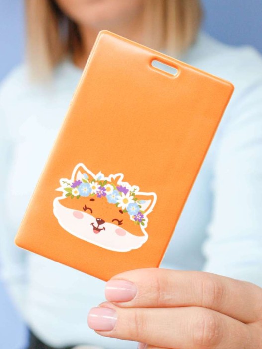 Держатель для карт «Summer fox» (6,5 х 10,4 см) 