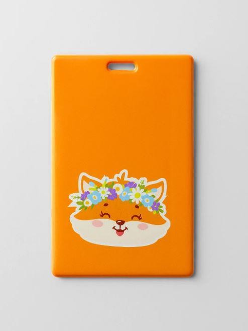 Держатель для карт «Summer fox» (6,5 х 10,4 см) 