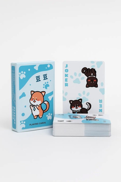 Игральные карты 54 шт. "DOG" 6*9*1,8 см 