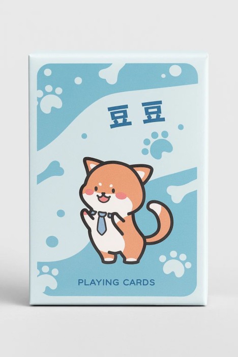 Игральные карты 54 шт. "DOG" 6*9*1,8 см 