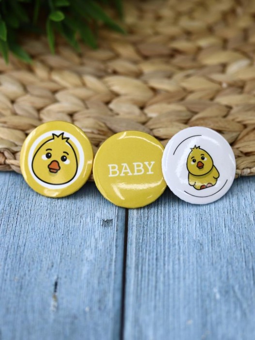 Набор значков Baby Duck 