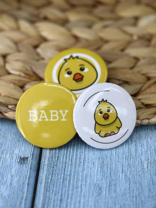 Набор значков Baby Duck 