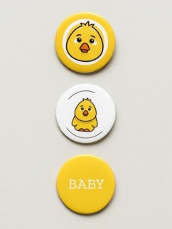 Набор значков Baby Duck