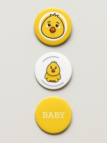 Набор значков Baby Duck