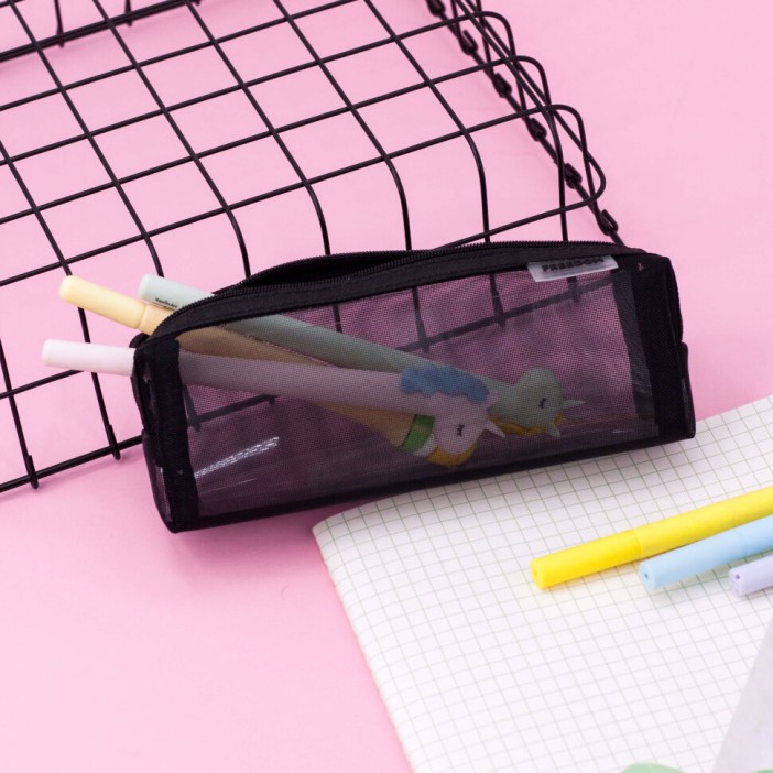 Пенал "Transparent", black 