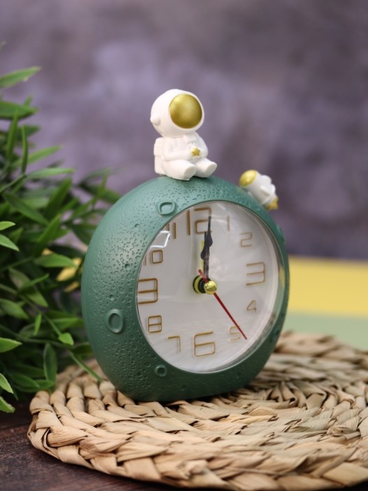 Часы-будильник "Lunar awakening", green 