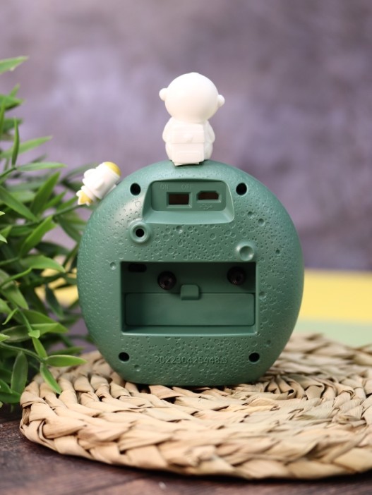 Часы-будильник "Lunar awakening", green 