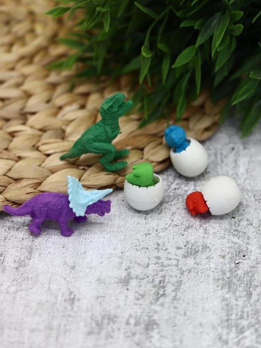 Ластики &quot;Dino eggs&quot;, шоу-бокс 12 шт. 