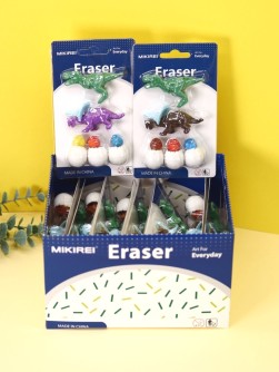 Ластики "Dino eggs", шоу-бокс 12 шт.