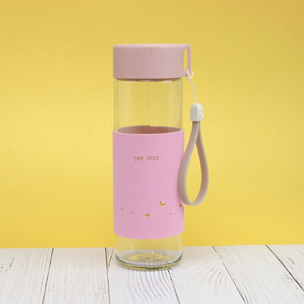 Бутылка "See You" pink