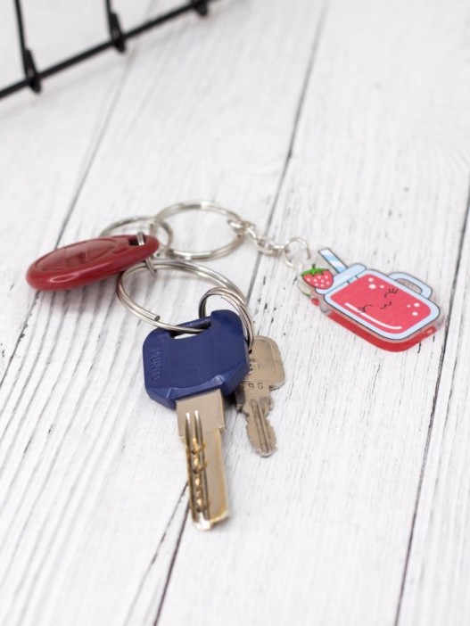 Брелок &quot;Strawberry cocktail&quot; 