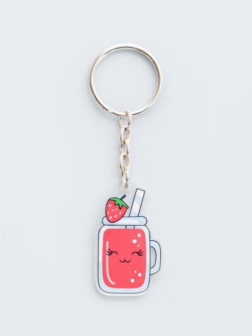 Брелок &quot;Strawberry cocktail&quot; 