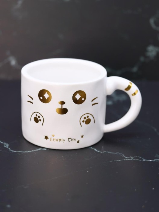 Кружка «Ears and paws», white (450 ml) 