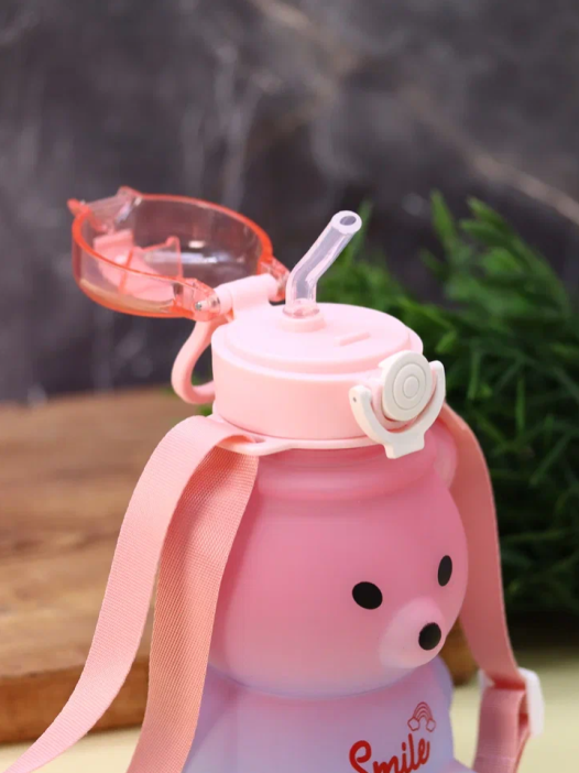 Бутылка «Lovely bear», pink (600 мл) 