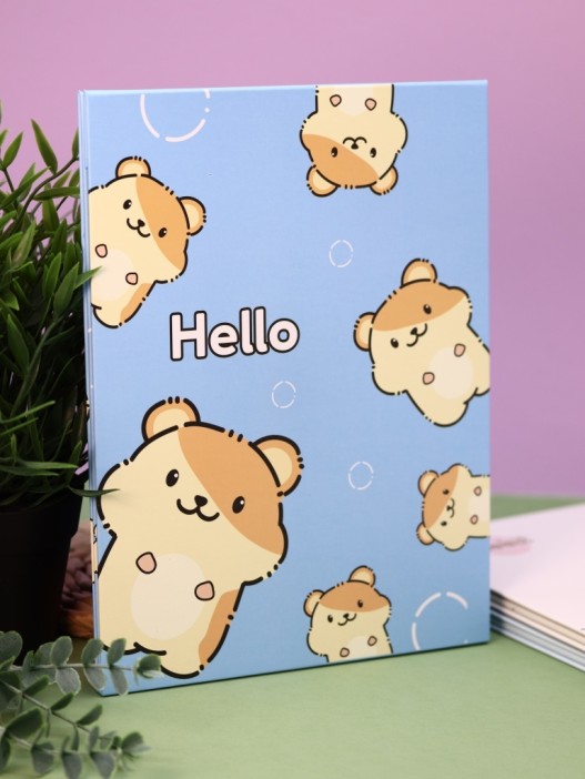 Зеркало &quot;Let&#039;s go hamster&quot;, blue 