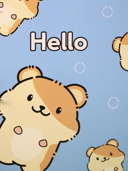 Зеркало &quot;Let&#039;s go hamster&quot;, blue 