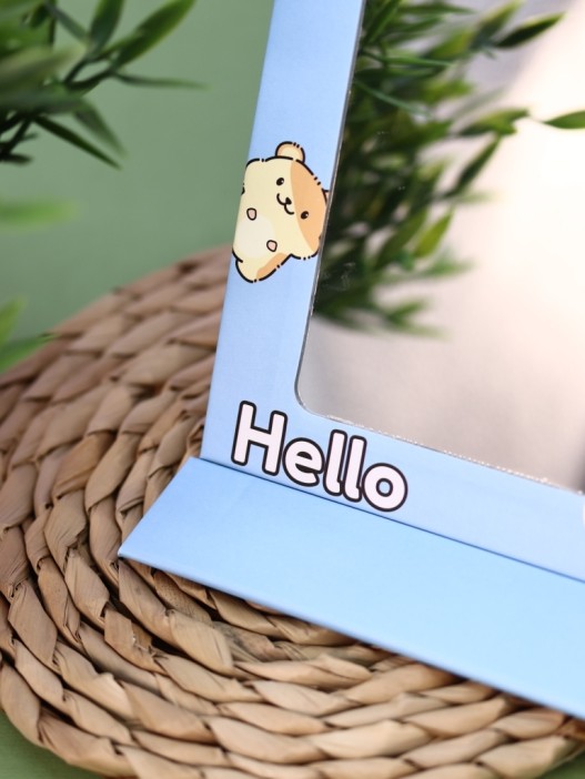 Зеркало &quot;Let&#039;s go hamster&quot;, blue 