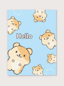 Зеркало "Let's go hamster", blue