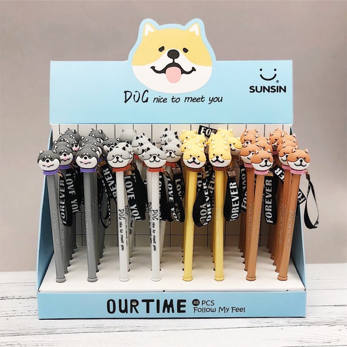 Ручка "Собачка", brown 