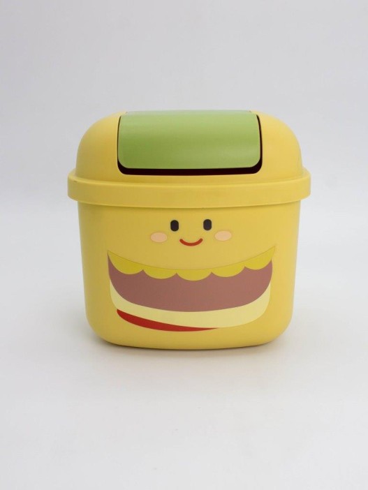 Мусорное ведро настольное "Hamburger", beige 