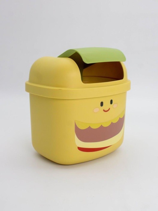 Мусорное ведро настольное "Hamburger", beige 