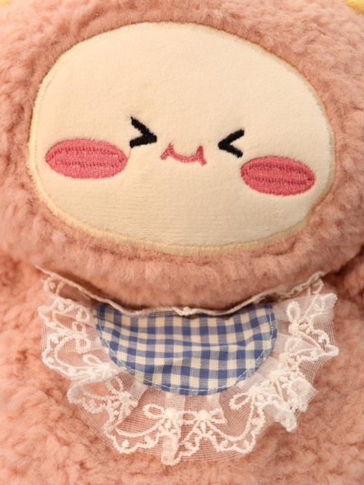 Грелка плюшевая &quot;Warm hugs&quot;, pink, 400 мл (30*24 см) 