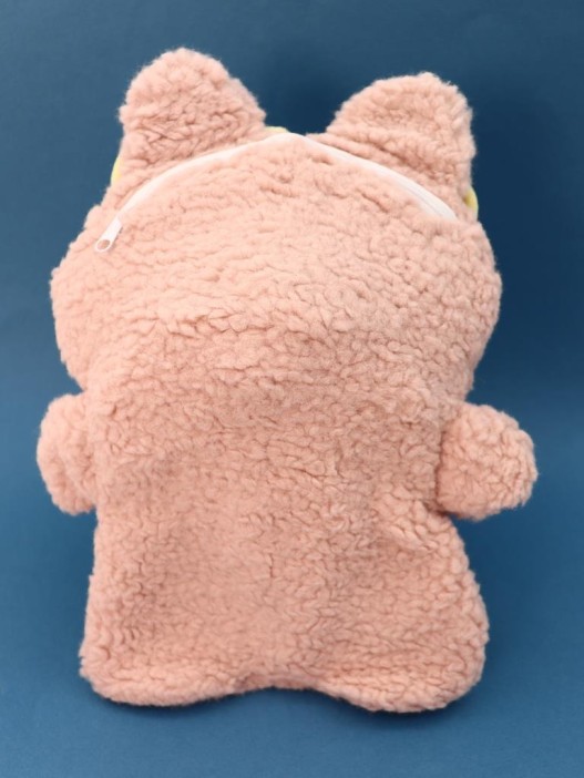 Грелка плюшевая &quot;Warm hugs&quot;, pink, 400 мл (30*24 см) 