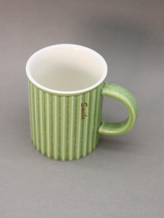 Кружка «Luck will smile today», green (350 ml) 