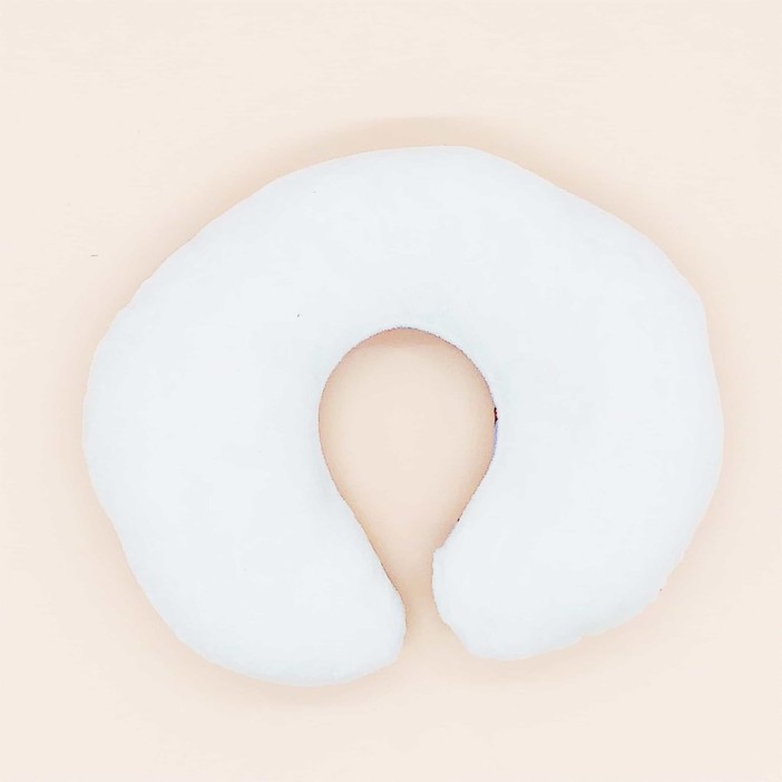 Подушка для шеи "Unicorn looks left", pink 