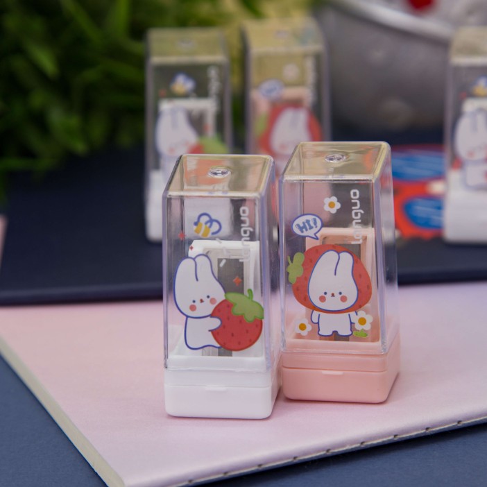 Набор точилок "Hare strawberry", pink 