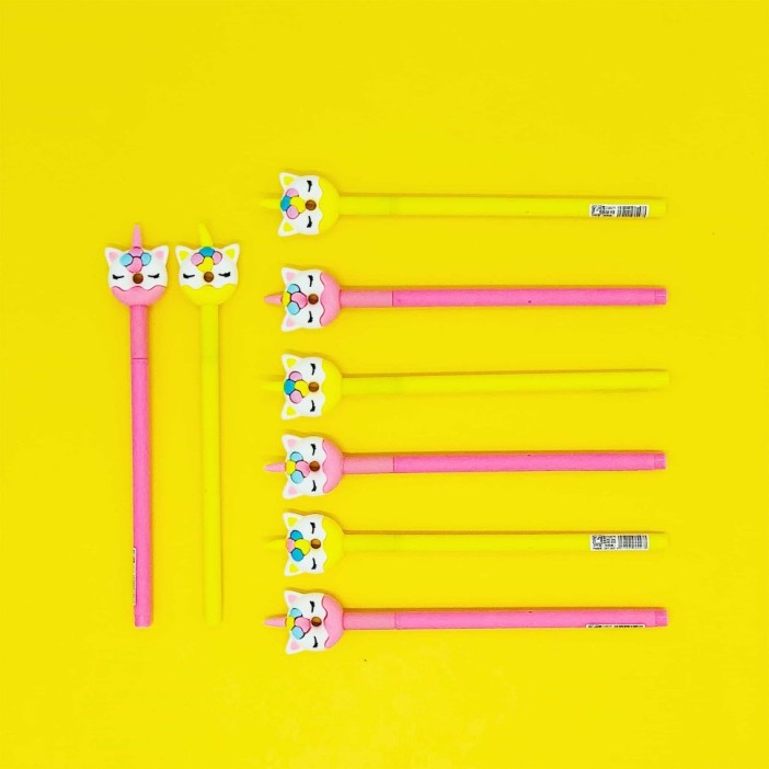 Ручка "Unicorn Face", mix color 