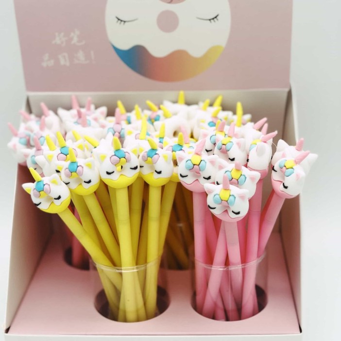 Ручка "Unicorn Face", mix color 