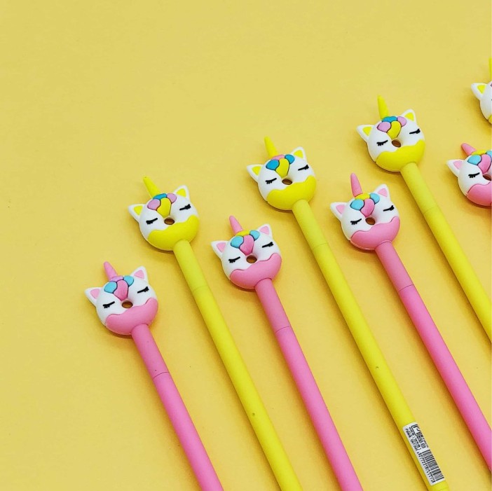 Ручка "Unicorn Face", mix color 