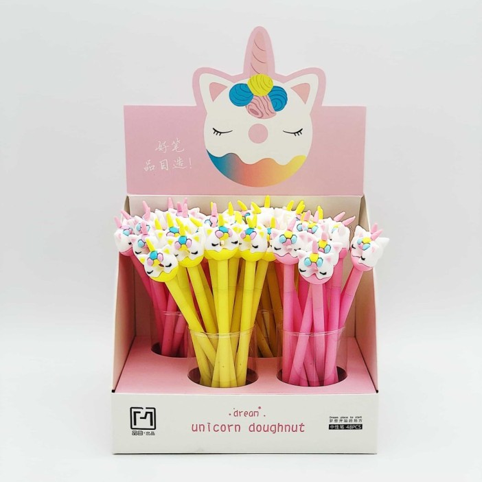 Ручка "Unicorn Face", mix color 