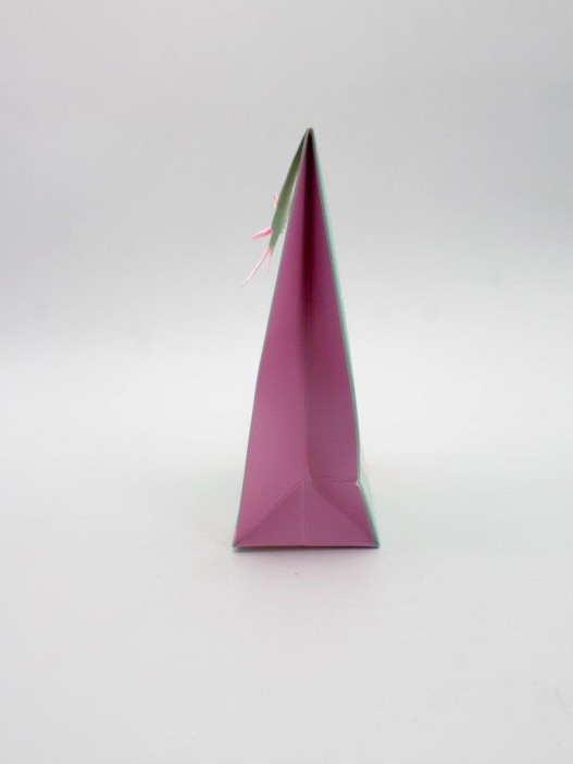 Пакет подарочный (XS) &quot;Lovely unicorn&quot;, green (12x6x16) 