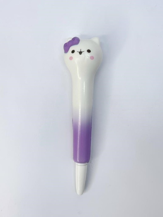 Ручка-сквиш &quot;Kitty bow&quot;, white 