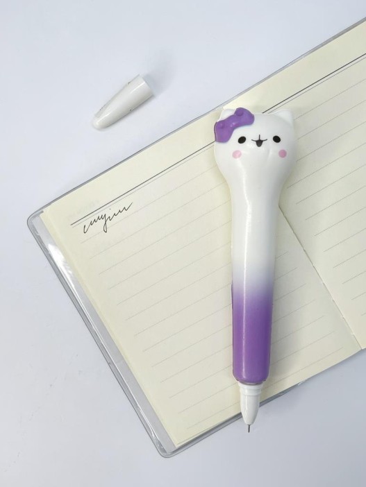 Ручка-сквиш &quot;Kitty bow&quot;, white 