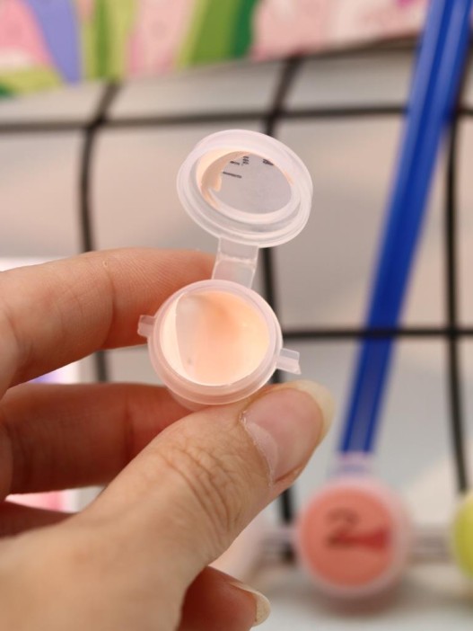 Картина по номерам на подрамнике Draw Me! «Flower in the night», (20*20 см) 