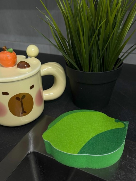 Набор губок для посуды 4 шт. &quot;Lemon &amp; Lime&quot; 