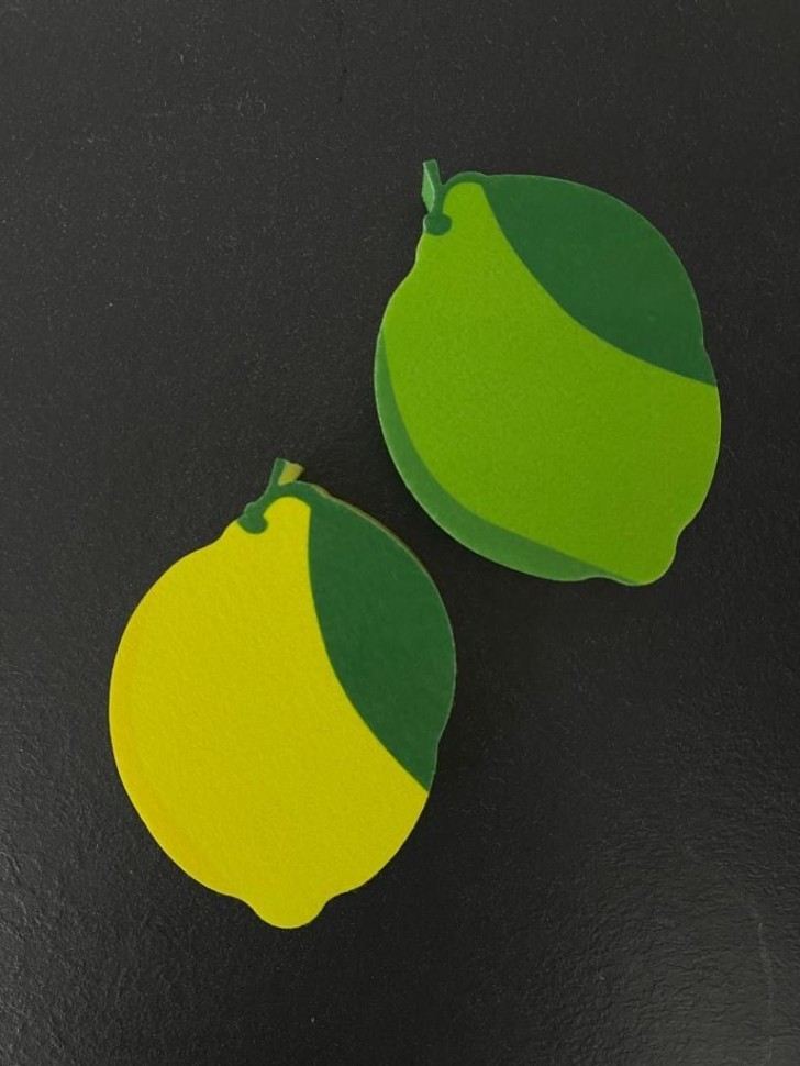 Набор губок для посуды 4 шт. "Lemon &amp; Lime"