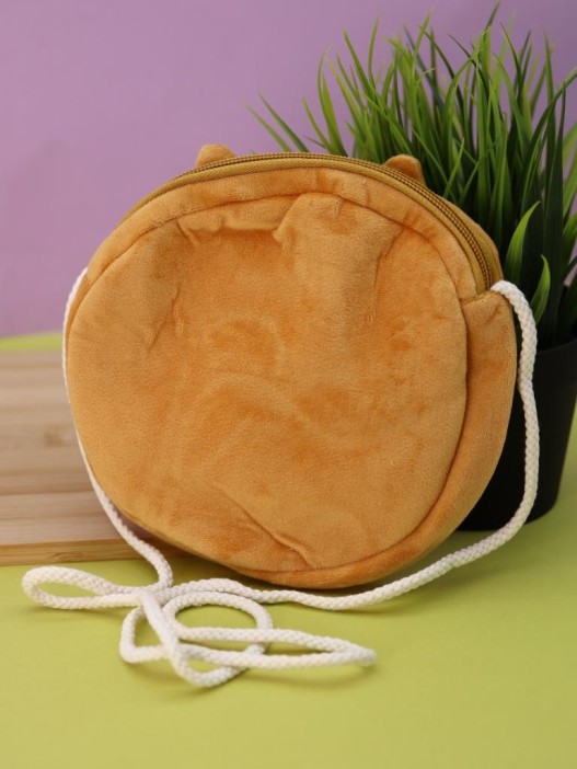 Сумочка плюшевая &quot;Beaver&quot;,  ginger (16*14 см) 