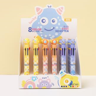 Разноцветная ручка 8 в 1 &quot;Monster&quot;, purple 