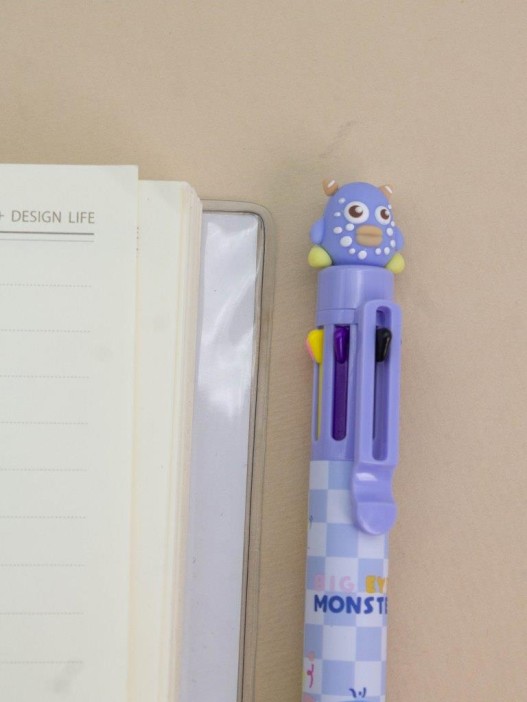 Разноцветная ручка 8 в 1 &quot;Monster&quot;, purple 