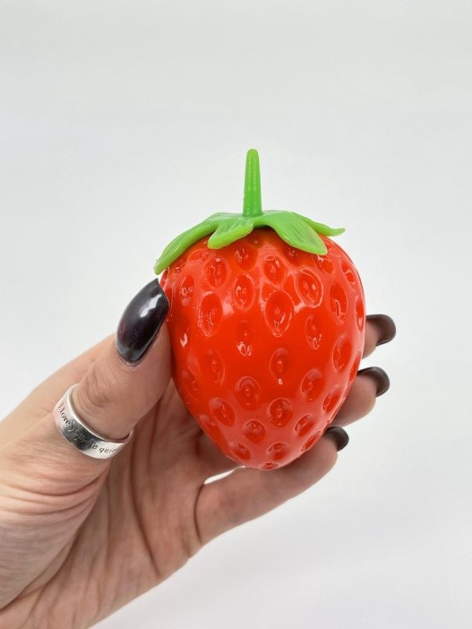 Мялка-антистресс «Жидкая клубника» 