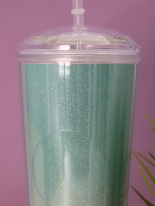 Тамблер iLikeGift &quot;Shards herbs&quot;, green (720 мл) 