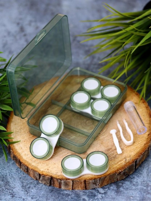 Контейнер для линз «Kit classic», green 