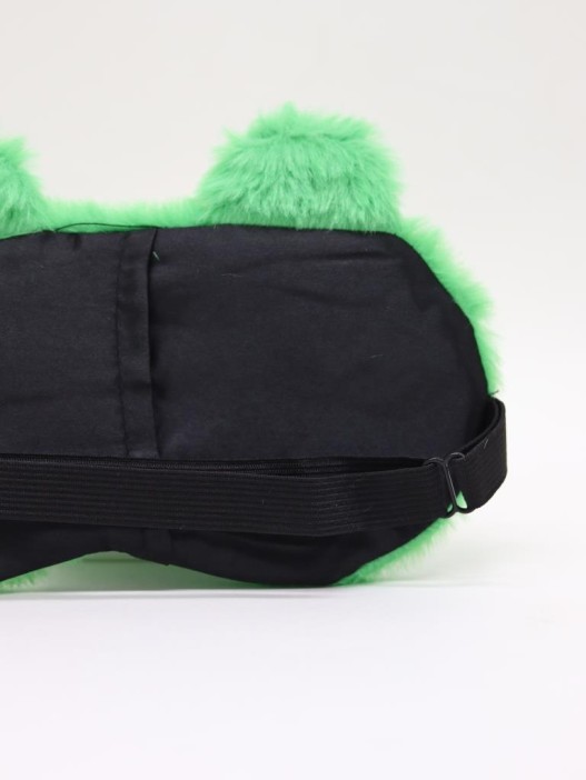 Маска для сна гелевая GIRLY &quot;Happy fuzzies&quot;, frog 